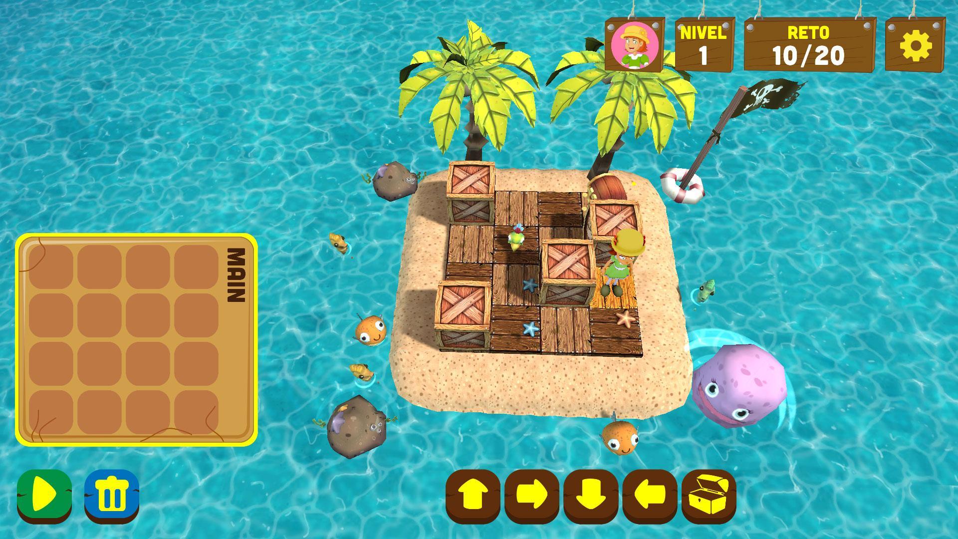 Cuplikan Layar Game Aprende Programación con Chavo