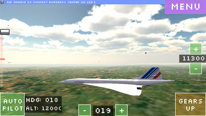 Flight World Simulator Game Screenshot