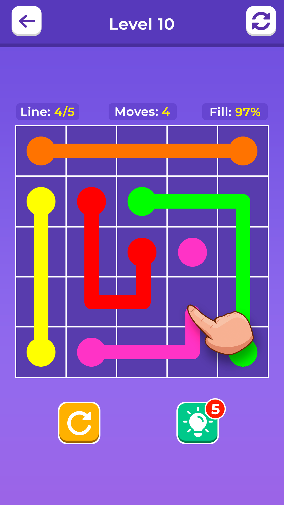 Cuplikan Layar Game Connect Dots - Draw Lines