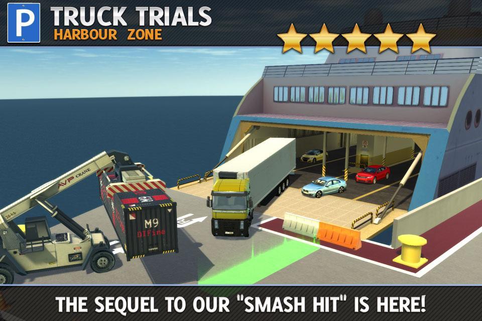 Screenshot 1 of Truck Trials: Harbour Zone 1.0