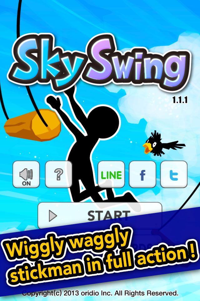 SkySwings 게임 스크린 샷