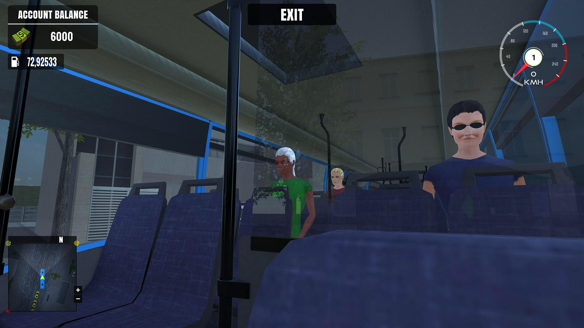 Extreme Bus Driver Simulator ภาพหน้าจอเกม