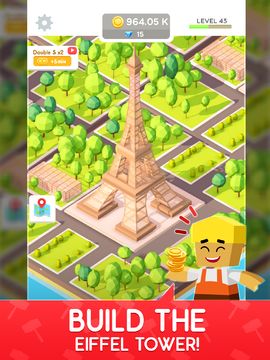 Cuplikan Layar Game Idle Landmark - Builder Game