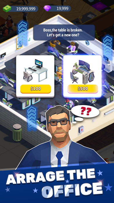 Screenshot of Idle Office Tycoon - Get Rich!