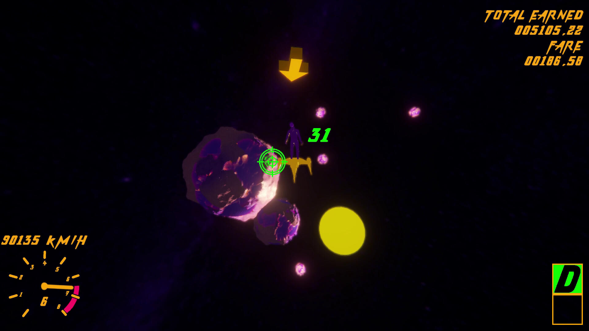 Screenshot of The Galaxy Rider