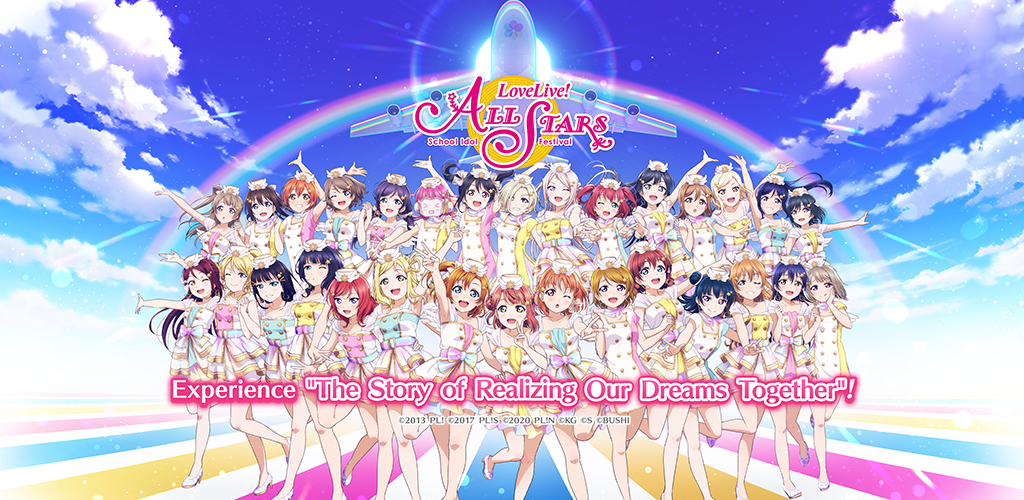 Banner of Love Live! All Stars 