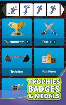 Скриншот игры Summer Sports: Hurdles