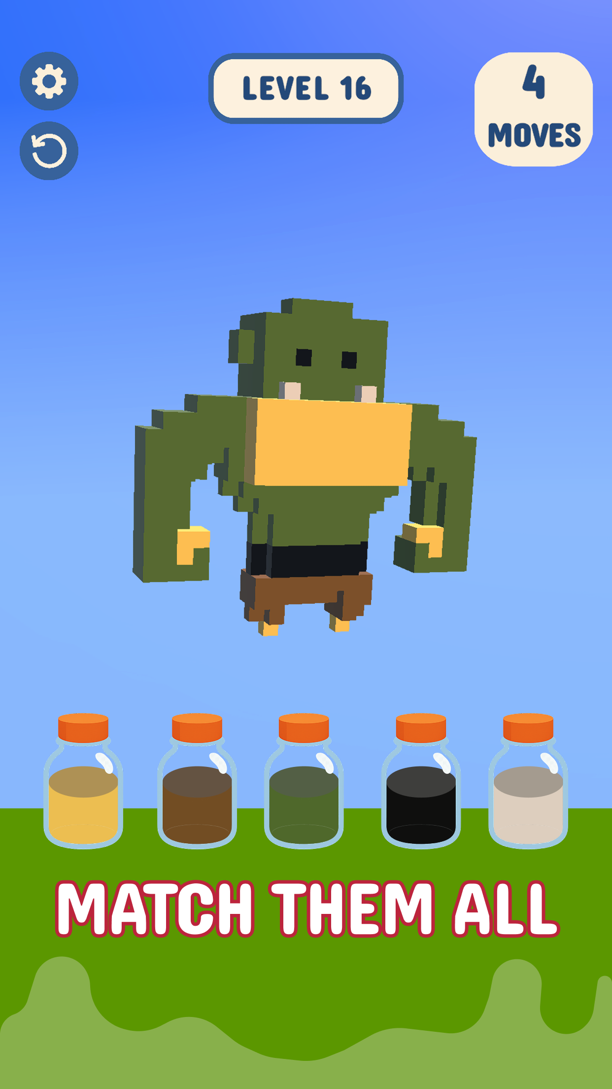 Dye My Blocks Game Screenshot