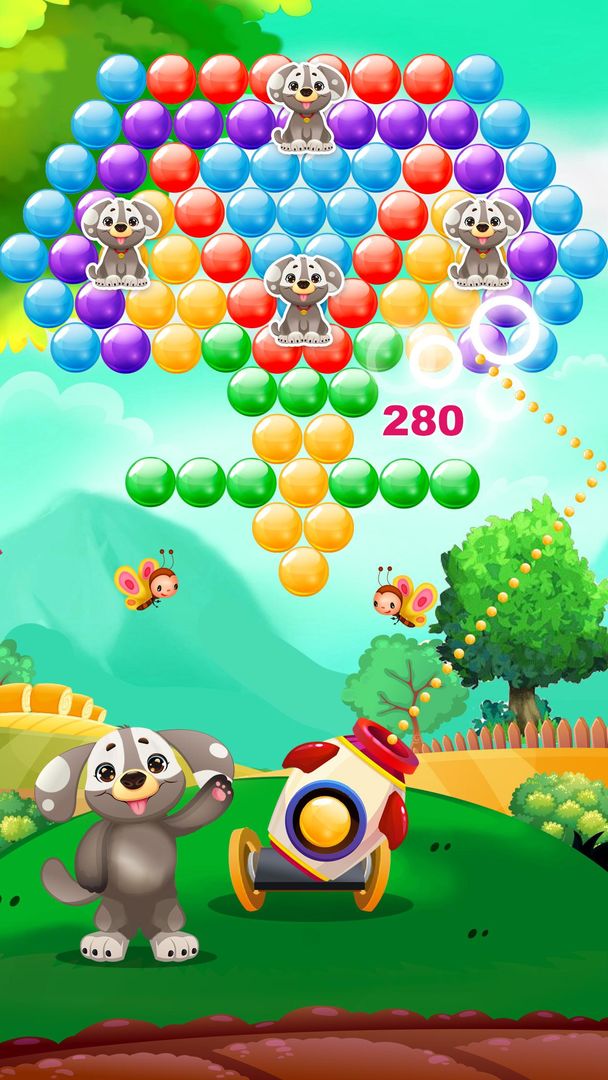 Screenshot of Bubble Shoot Free Game