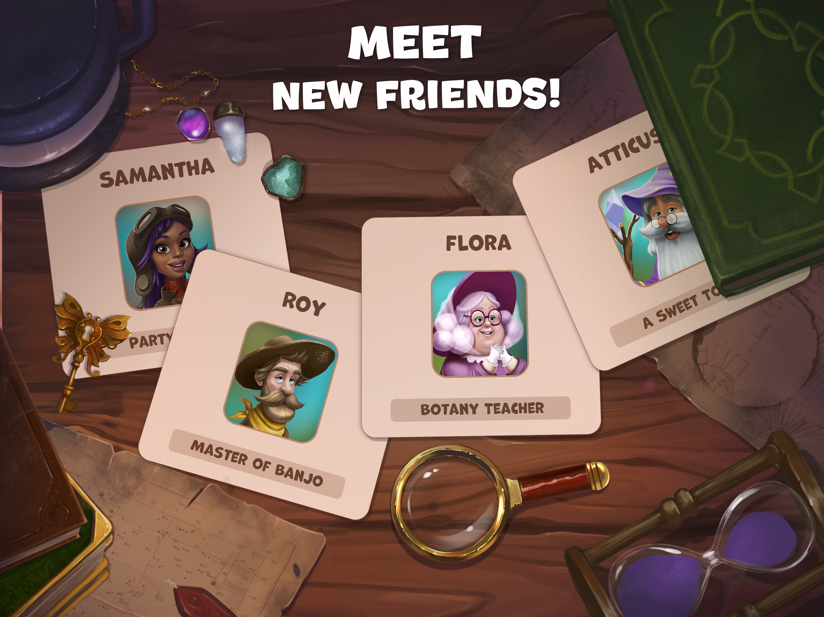 Butterfly Garden Mystery: Scapes Match 3 Story Game Screenshot