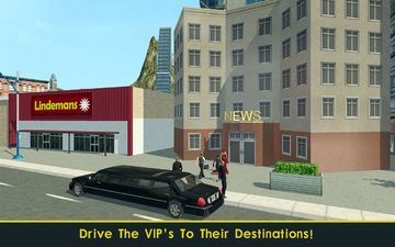 Hollywood Limousine Driver SIM Game Screenshot