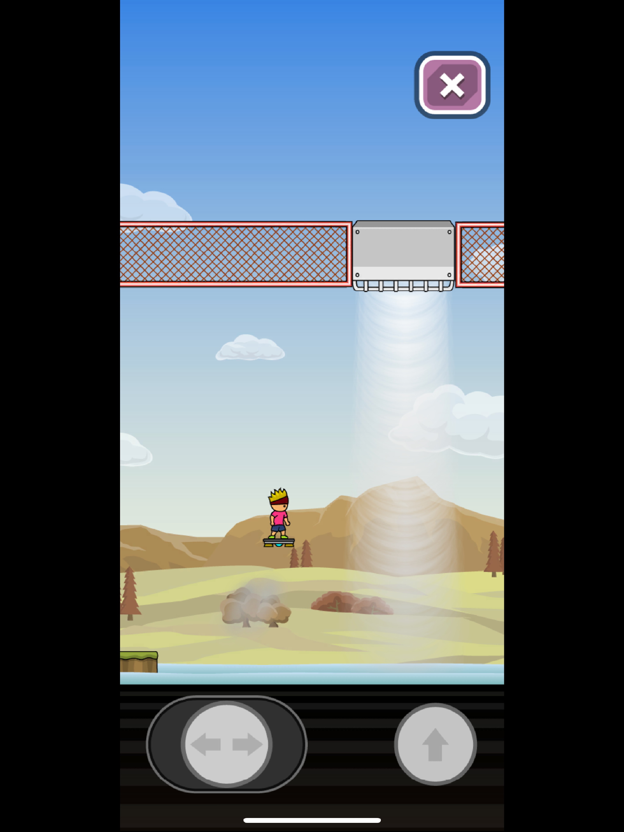 トニーくんのフライングボード ภาพหน้าจอเกม