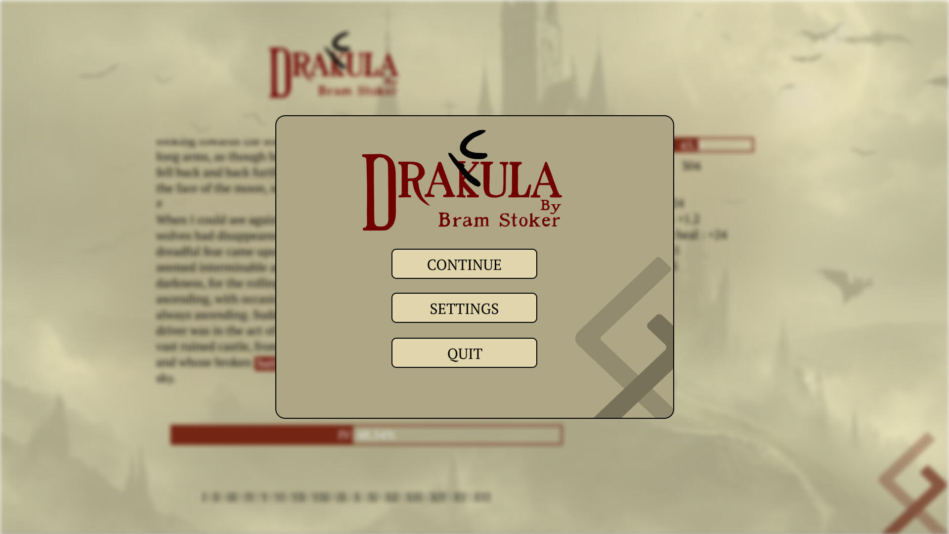 Screenshot of Drak(c)ula
