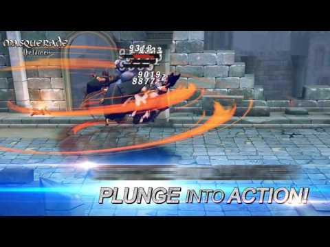 Screenshot of the video of Masquerade: The Faceless