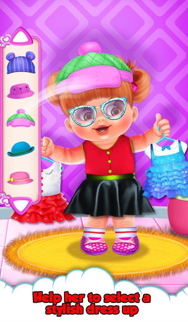 Baby Ava Daily Activities Game Game Screenshot
