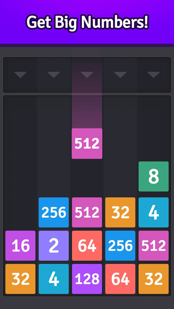 2048 Merge Number screenshot game