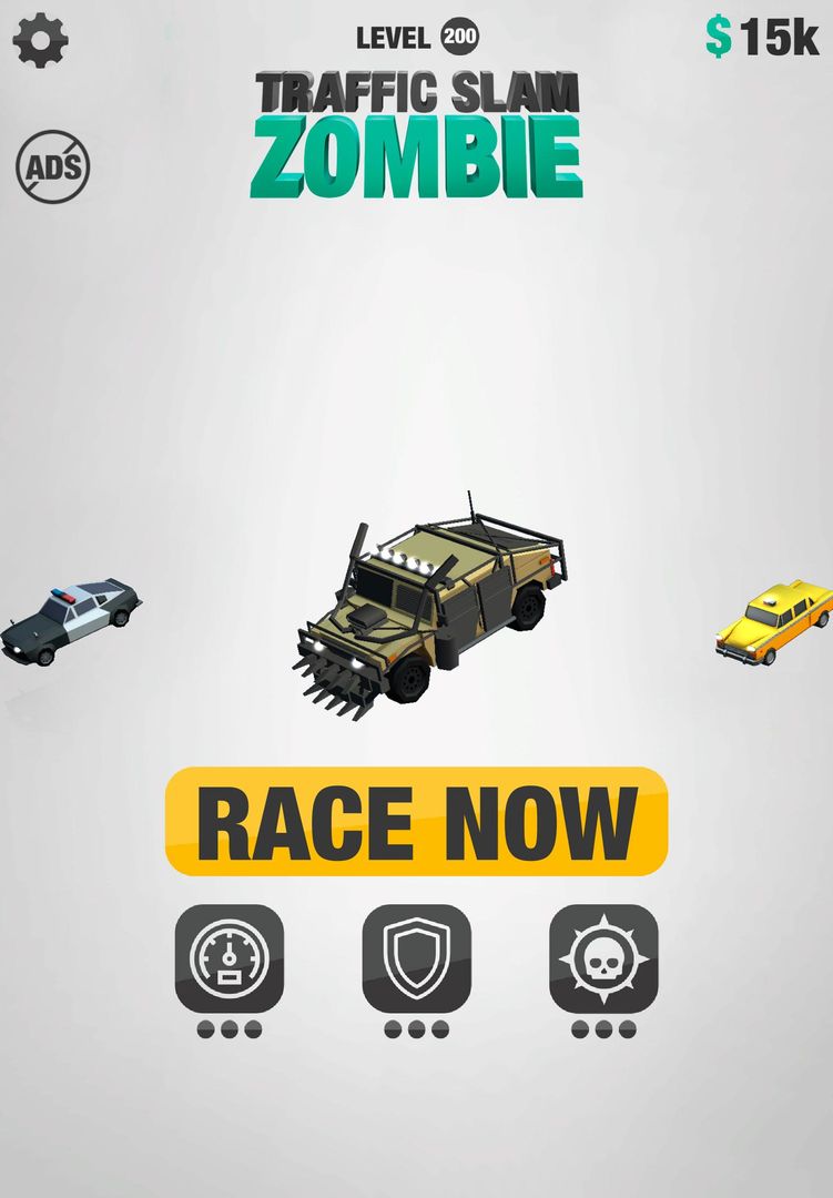 Screenshot of Traffic Slam Zombie Racing