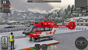 Captura de Tela do Jogo US Helicopter Simulator Games