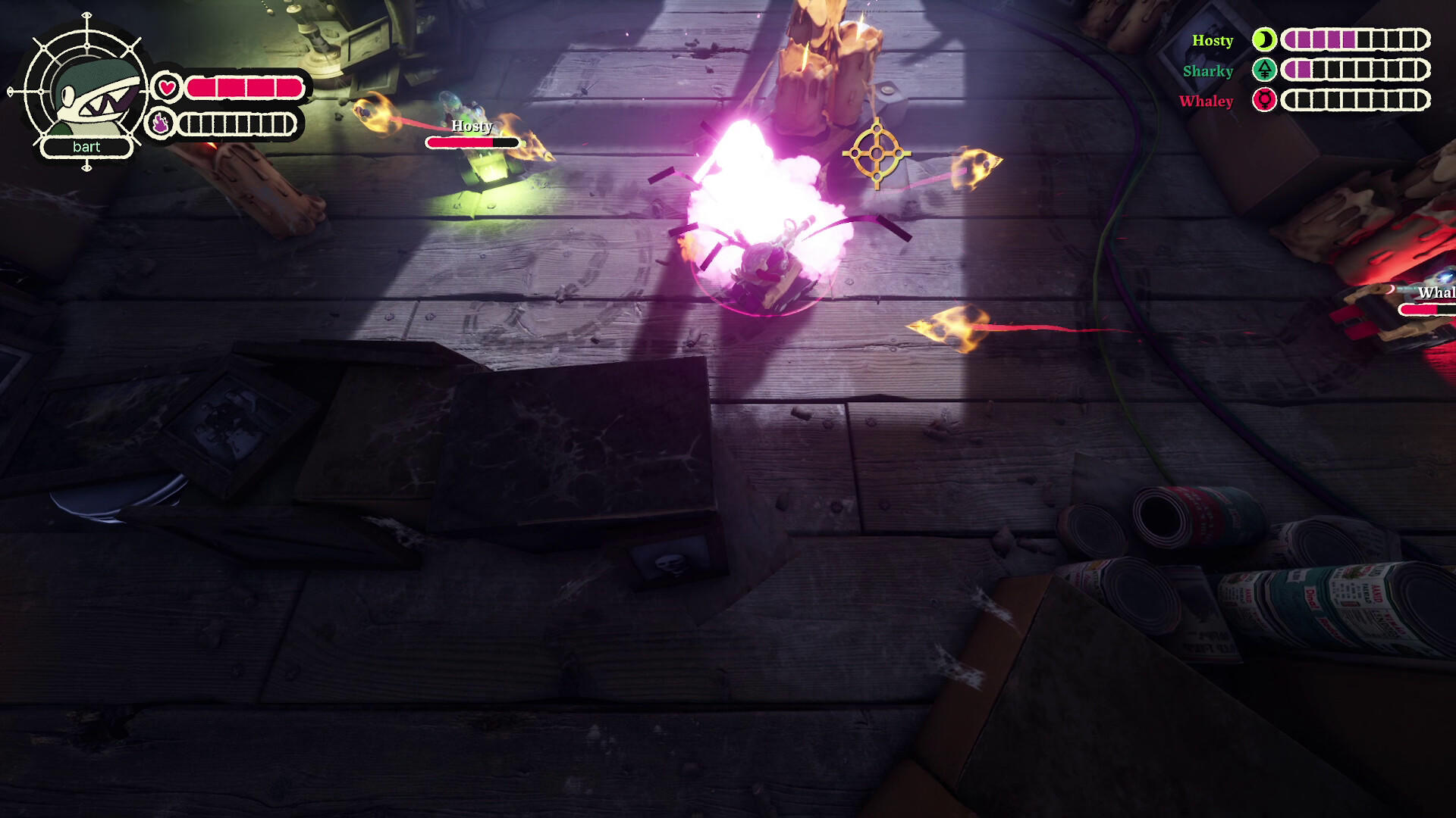 Attic Panic screenshot game