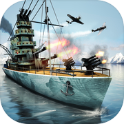 Морская ярость: Военный корабль 3D