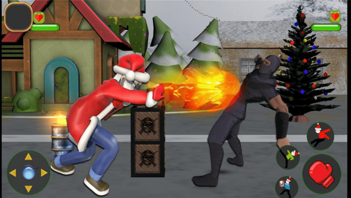 Street Fight - Hero City Gangs Game Screenshot