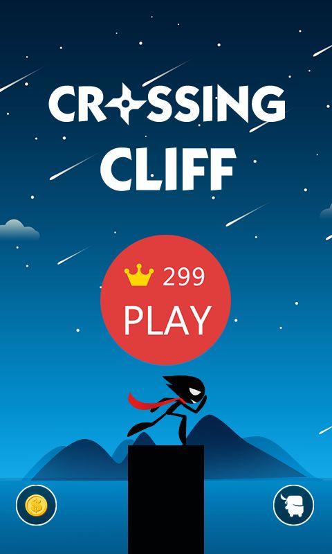 Screenshot of Crossing Cliff