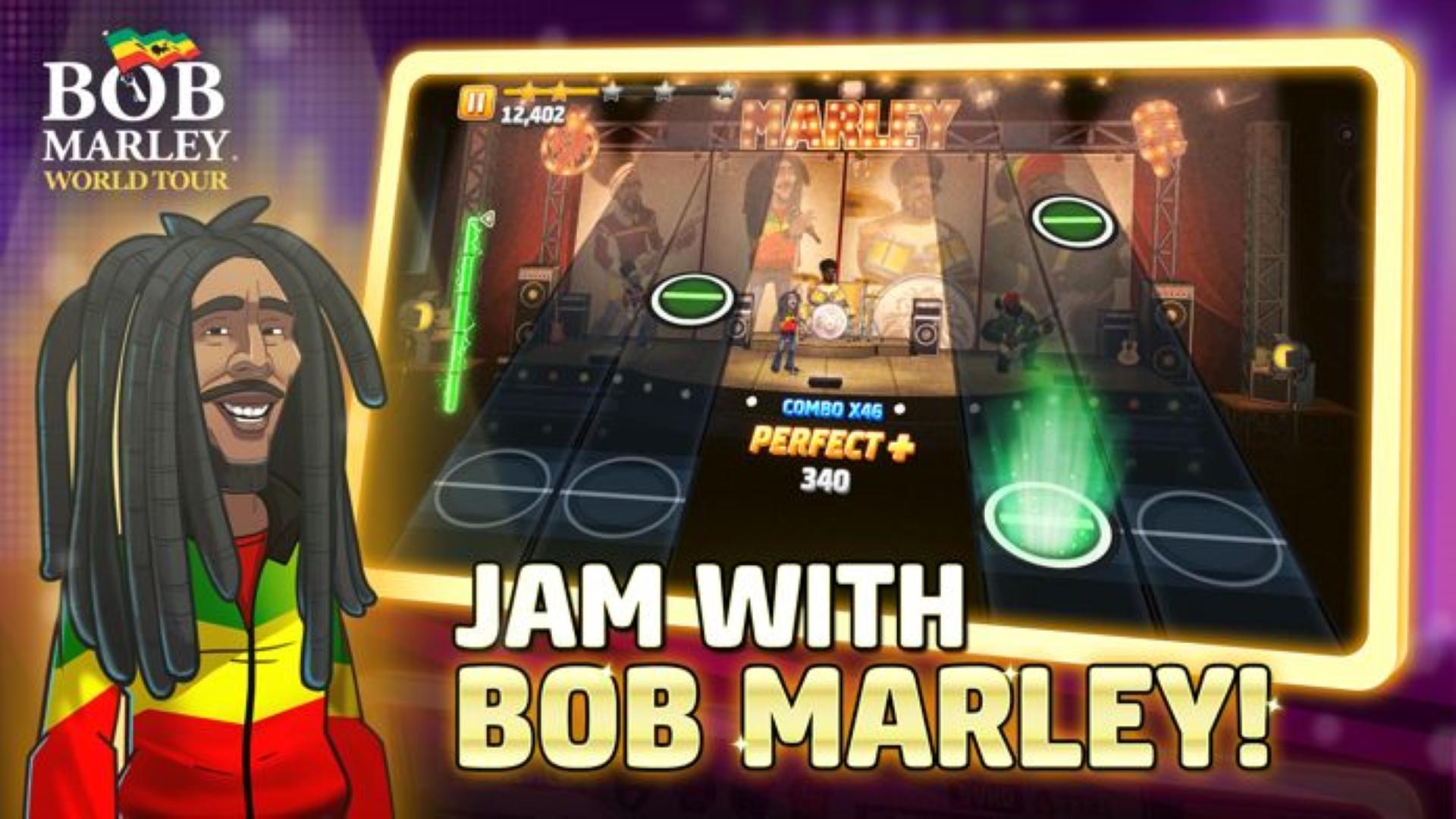 Banner of Bob Marley Game: World Tour 