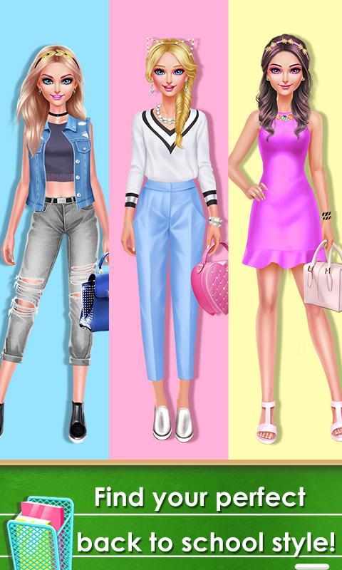 Fashion Daily - Back to School Game Screenshot