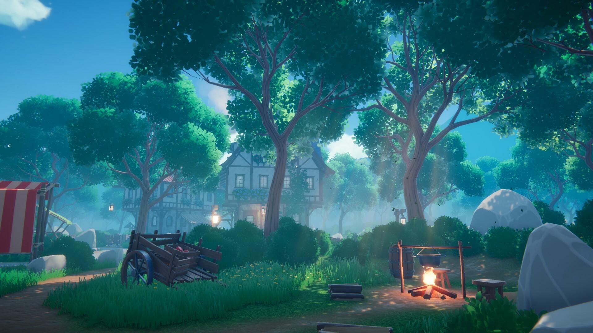Woodland Town screenshot game