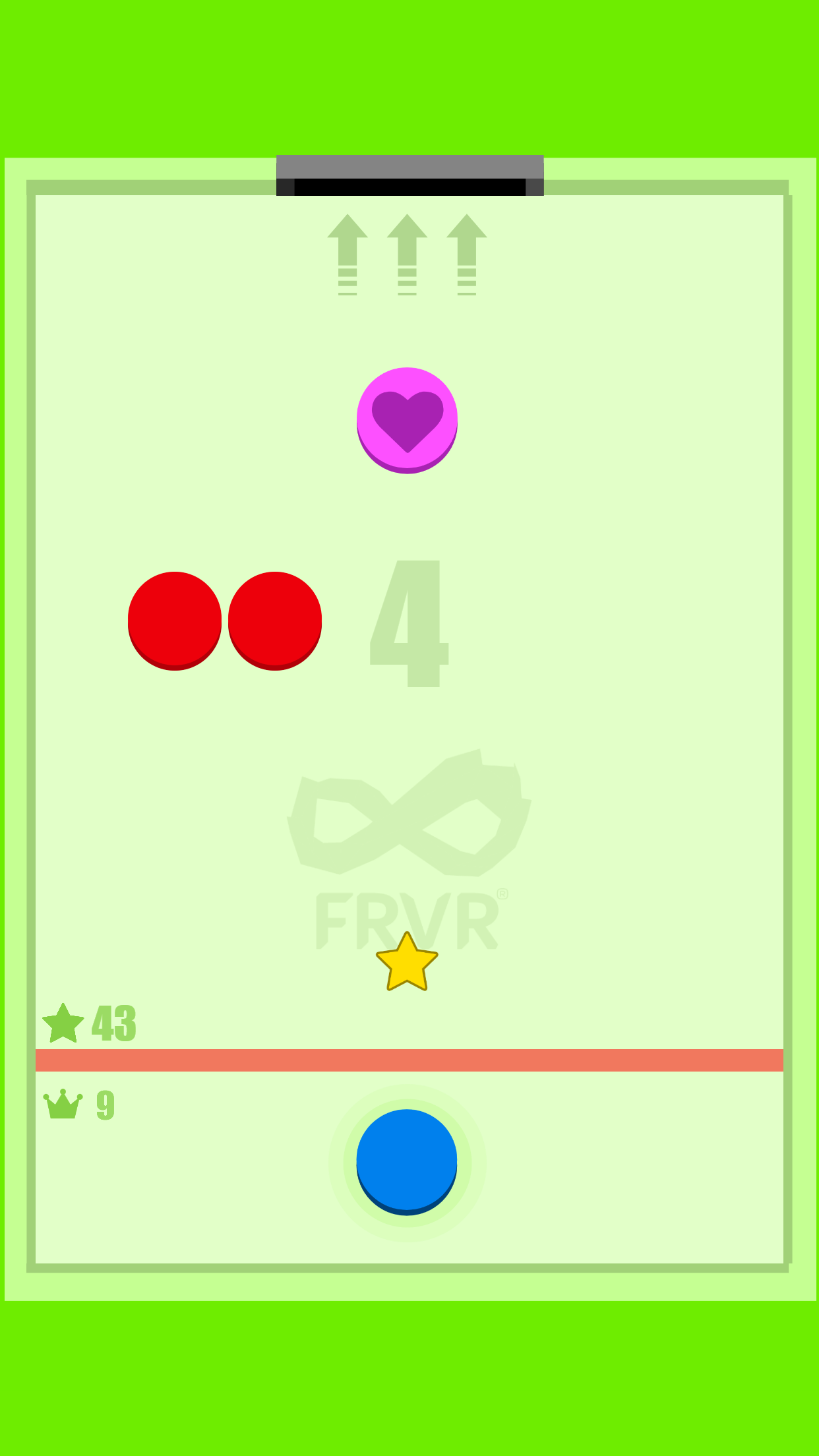 Air Hockey FRVR ゲームのスクリーンショット
