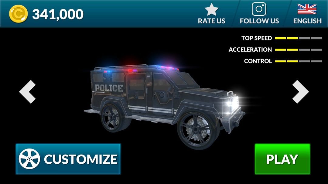 US Armored Police Truck Drive: Car Games 2021 screenshot game