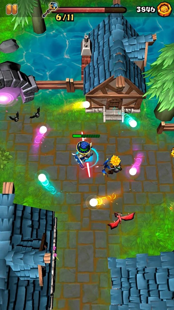 Epic Magic Warrior Game Screenshot