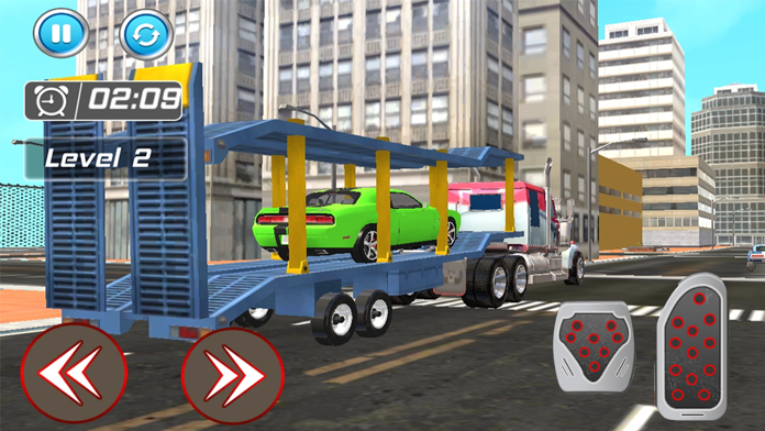 Euro Truck Driving Sim 3D Game ゲームのスクリーンショット