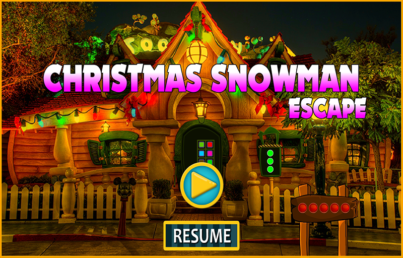 Best Escape 111 Christmas Snowman Escape Game Game Screenshot