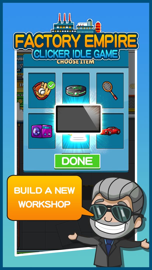 Screenshot of Factory Empire - Clicker Idle Game