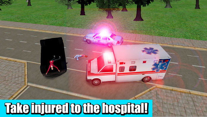 Ambulance Driver: Simulator 3D screenshot game