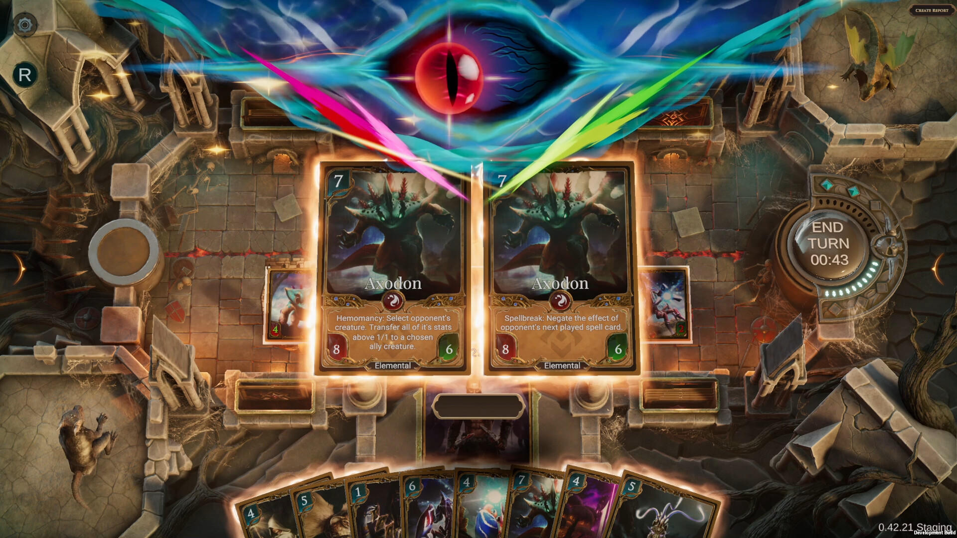 Screenshot of Cards of Ethernity