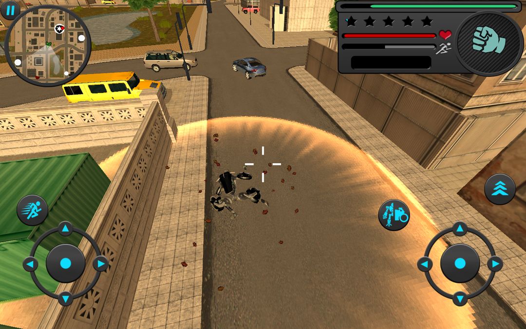 Robot Moto Revenge screenshot game