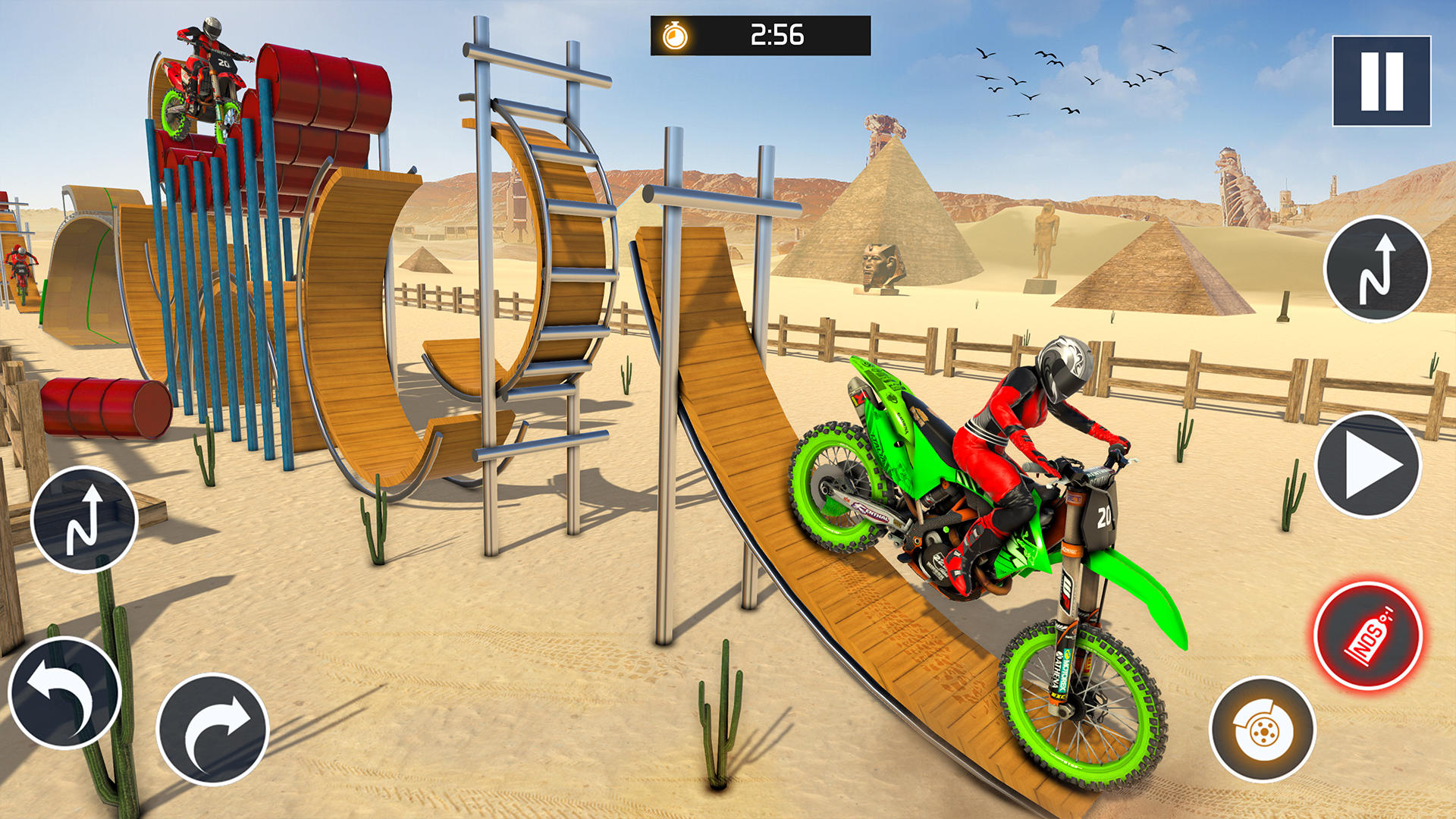 Screenshot of Bike Games: Motorcycle Stunt