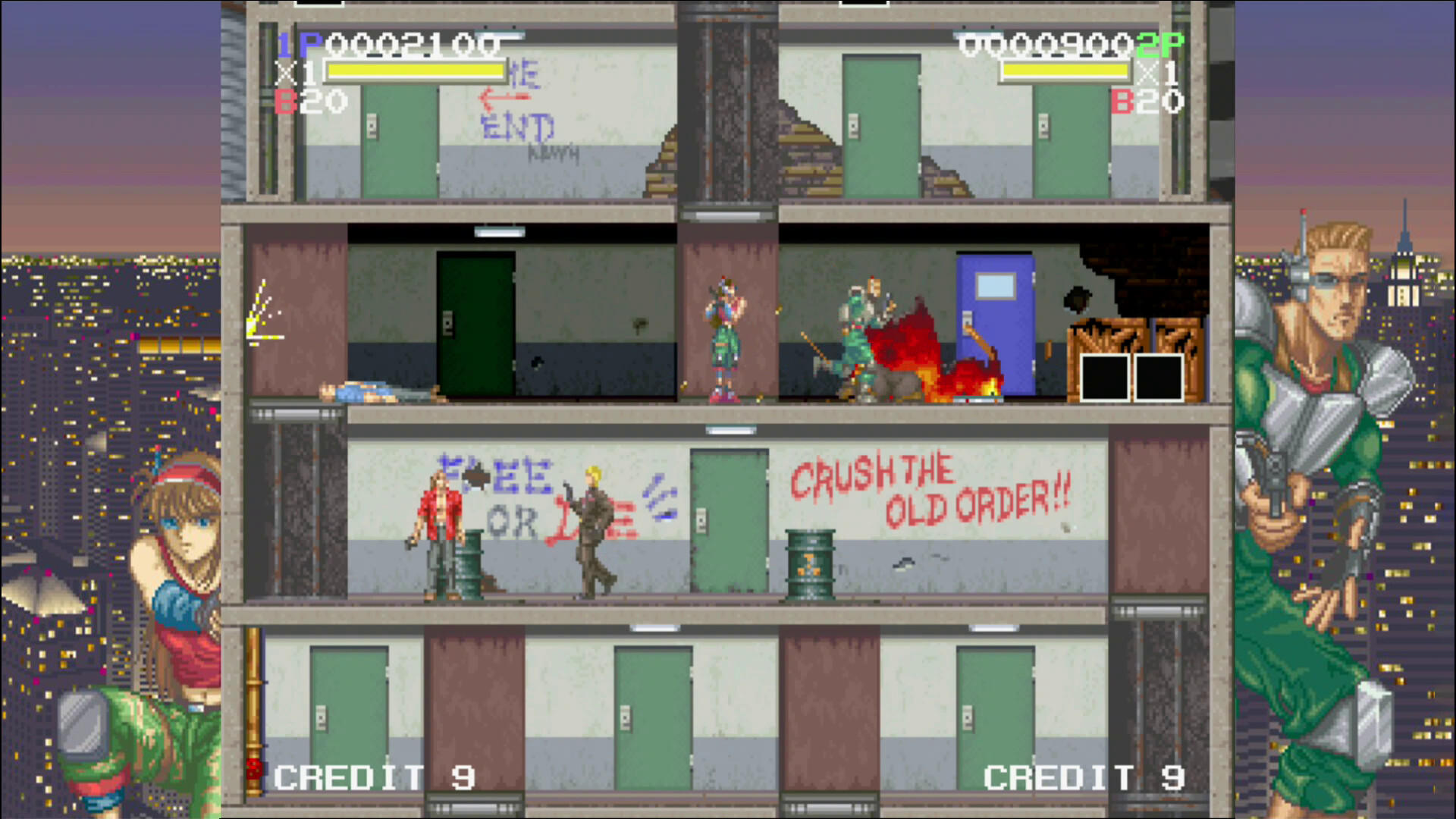 Elevator Action Returns S-Tribute (NS, PC, PS4, XB1) Game Screenshot