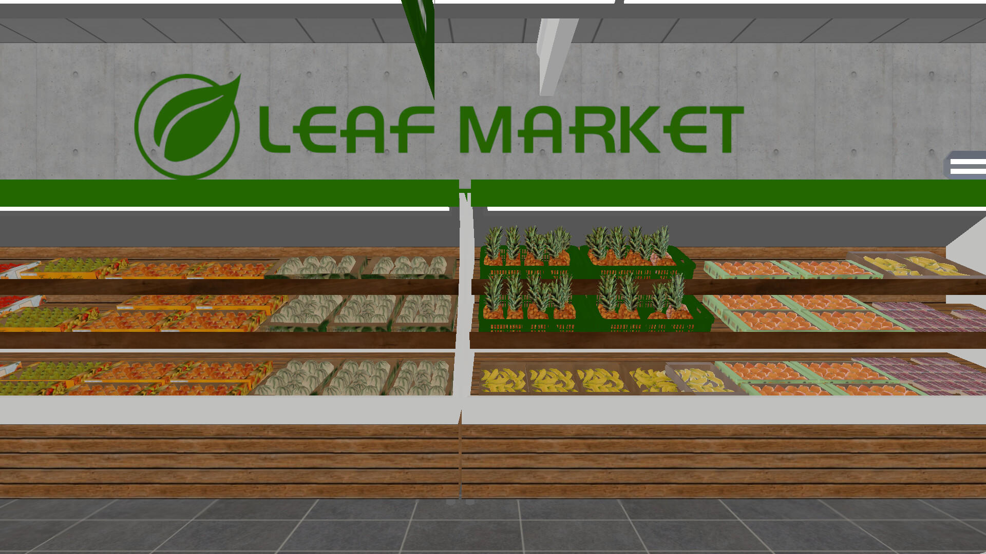 Food Store Simulator Game Screenshot