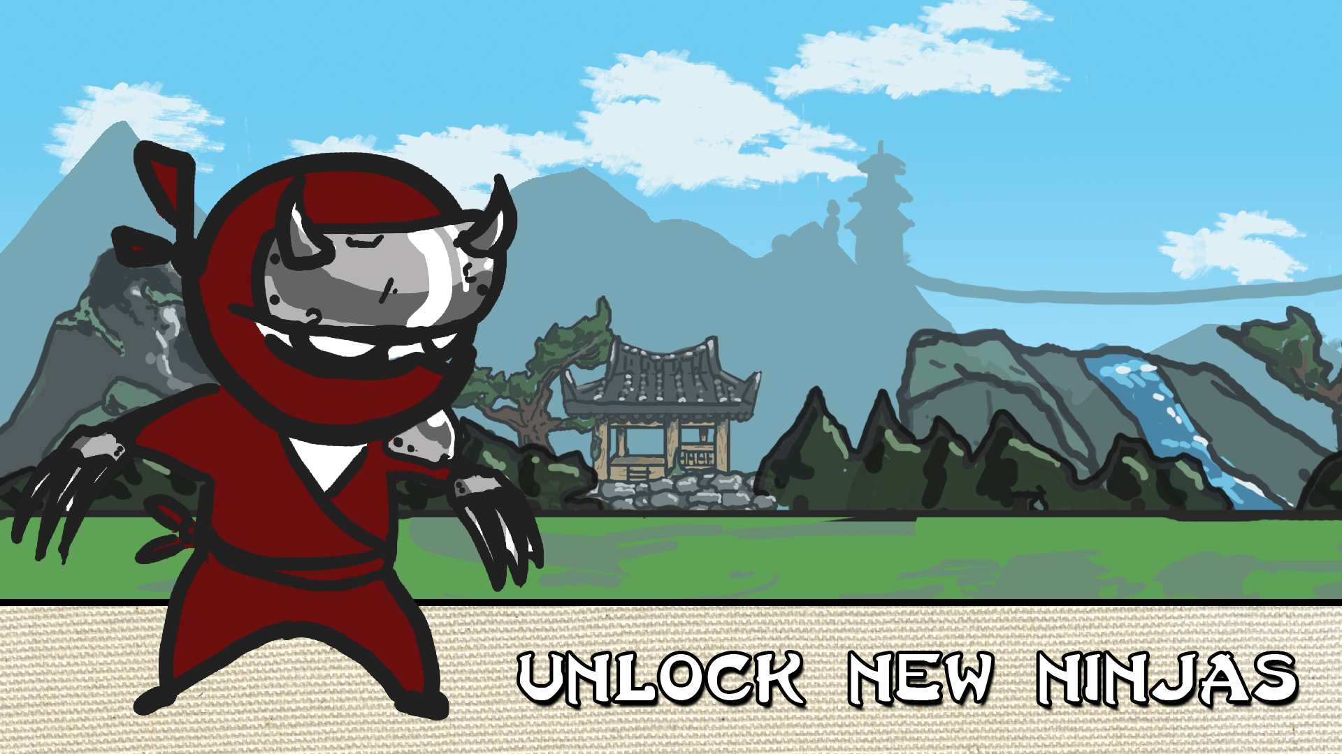 Captura de Tela do Jogo Ninja Guerra: Ataque dos Oni