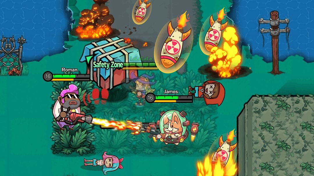 Screenshot of Lil Big Brawl-2D Battle shoot