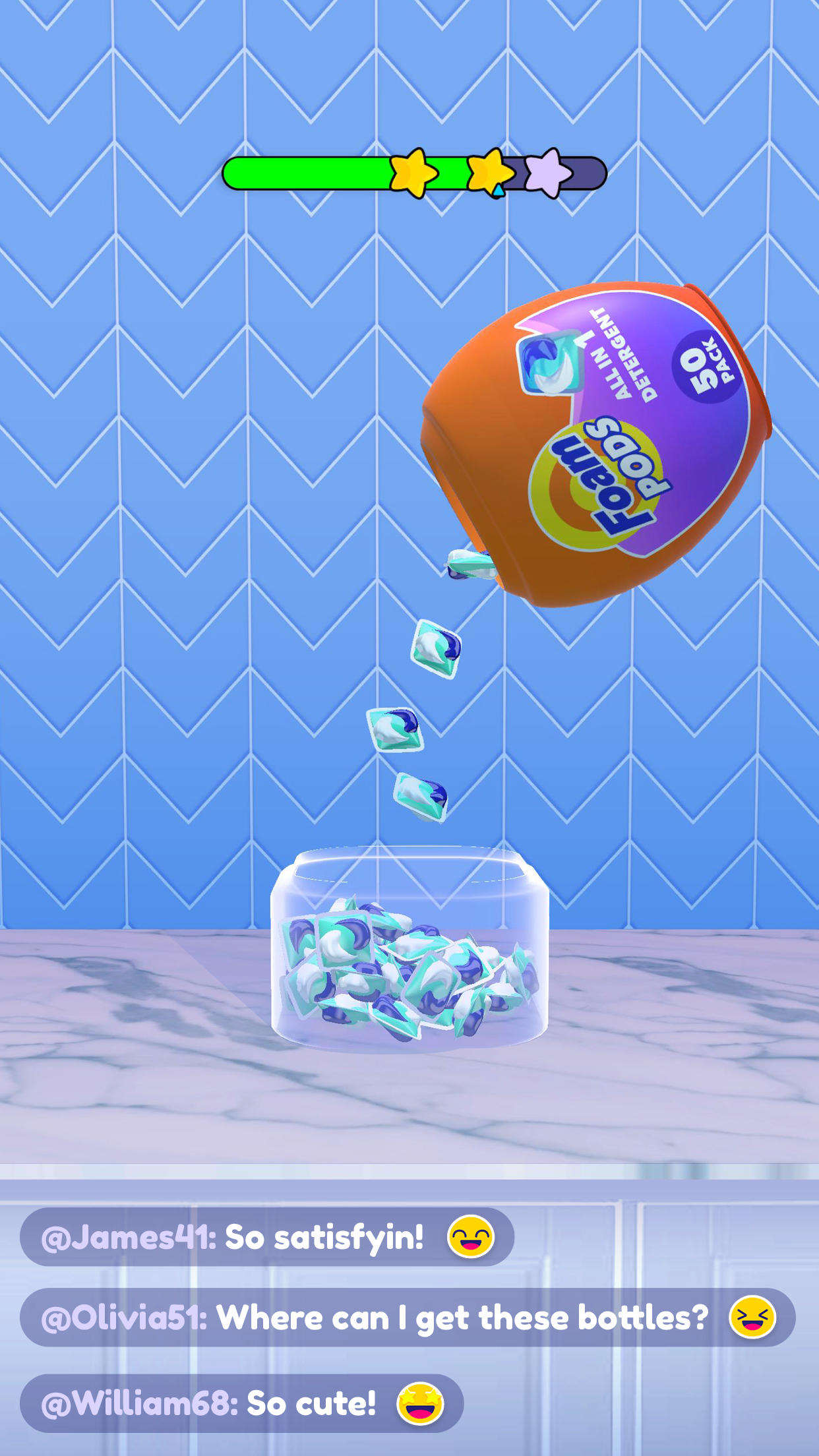 Cuplikan Layar Game Laundry Restock D.I.Y.