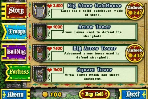 Fortress Under Siege Game Screenshot