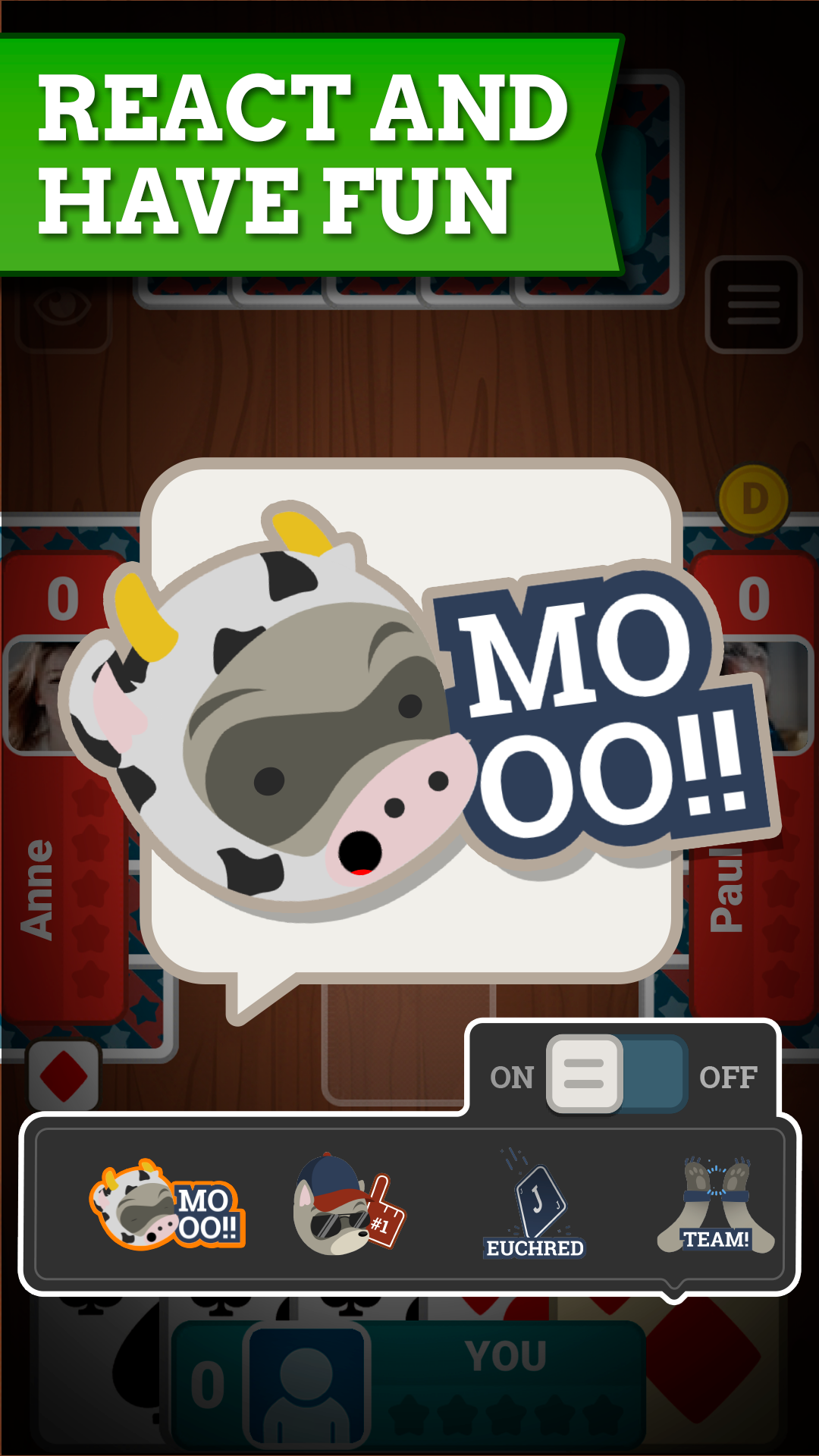 Euchre Jogatina Cards Online Game Screenshot