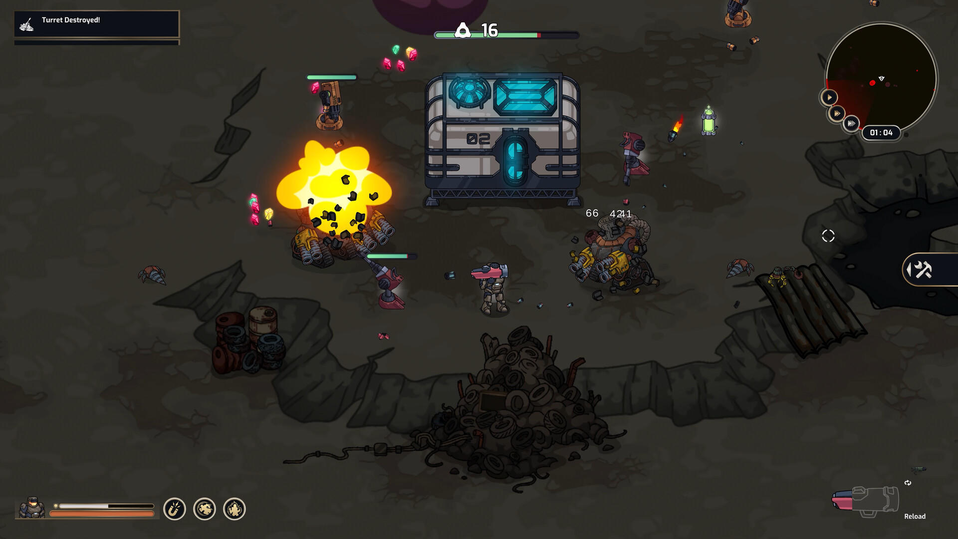 Space Bross Game Screenshot