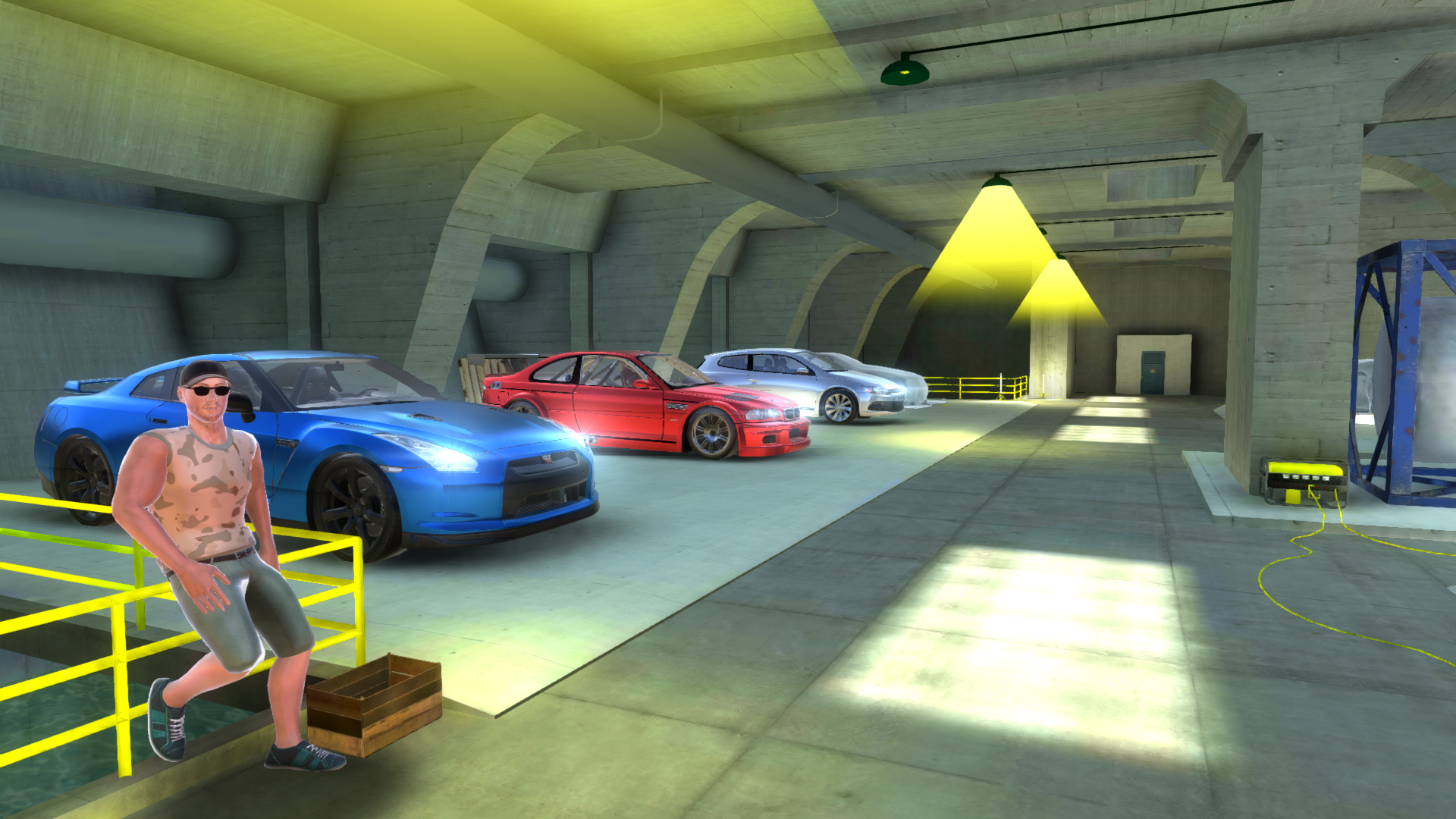 Captura de Tela do Jogo GT-R R35 Drift Simulator