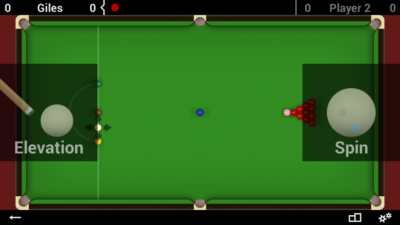 Captura de Tela do Jogo Total Snooker Classic