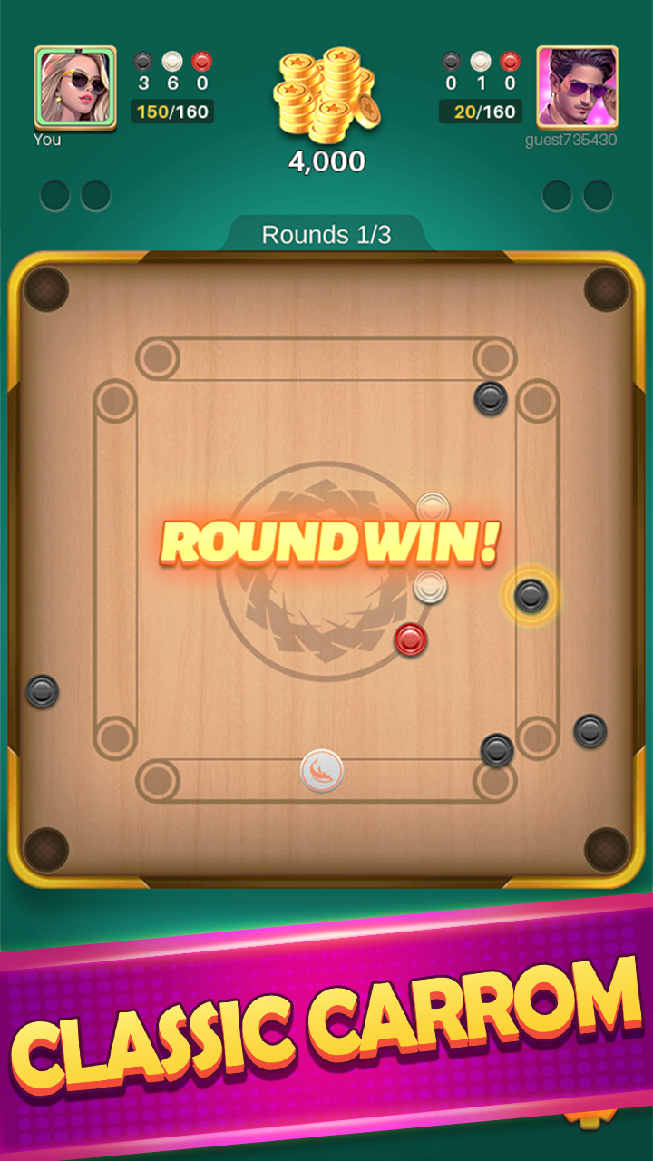 Screenshot 2 of Carrom League: Friends Online 